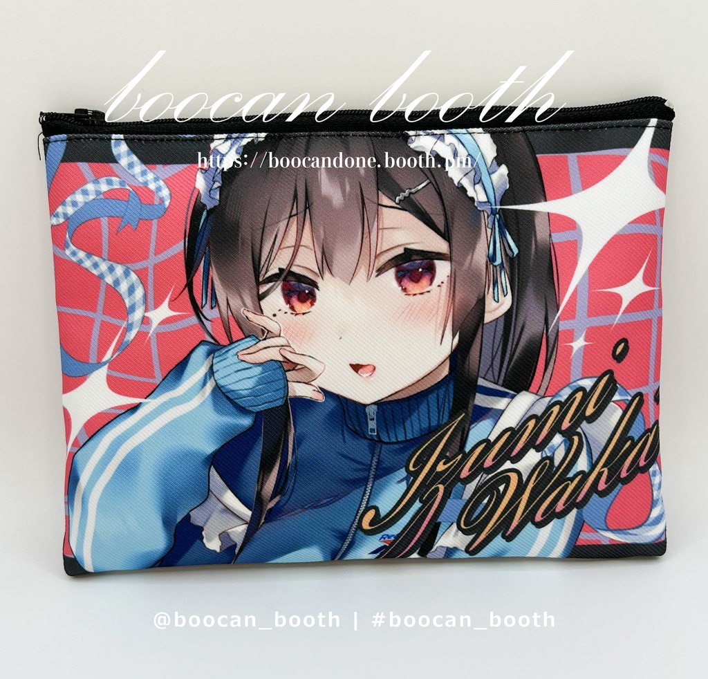 フラットポーチ(ペンケース)【10個から生産OK】
