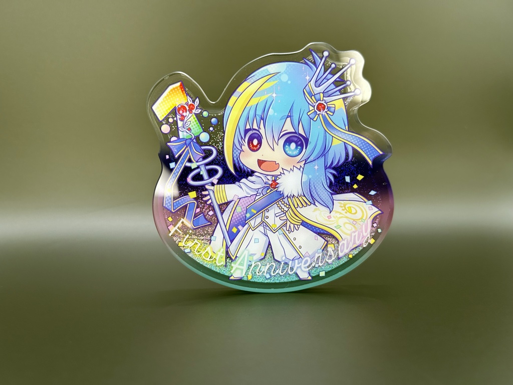 ゆらゆらグリッターオイルアクリルブロック【10個から生産OK】