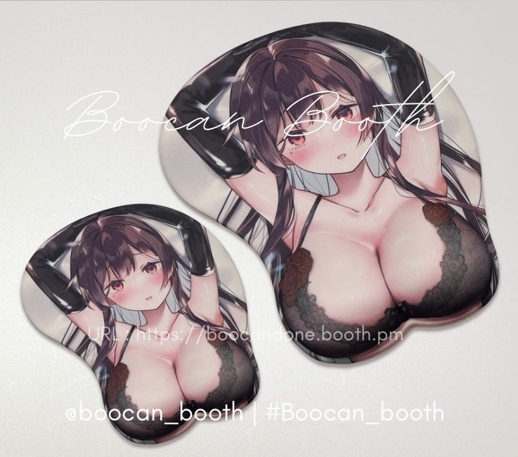 等身大おっぱいマウスパッド(突起オプション可)【10個から生産OK】