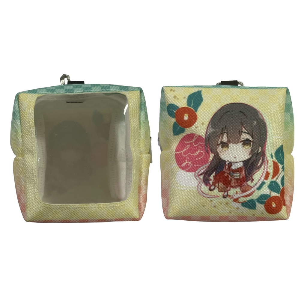 キューブ型推し活ポーチ(窓付きポーチ)