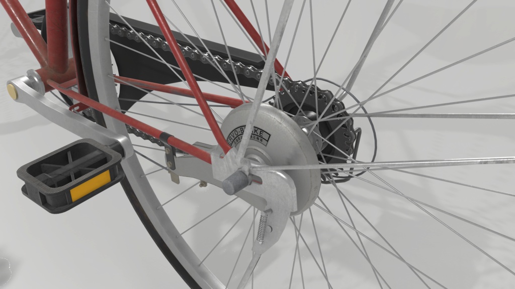 自転車Unityモデルアセット