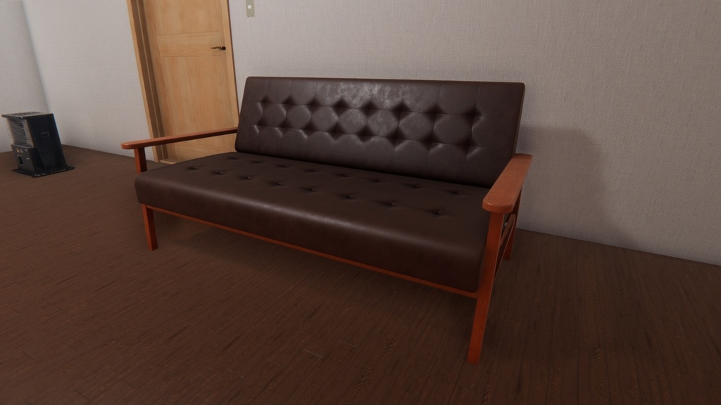 Unityモデルアセット 日本のインテリア -リビング- Vol.1