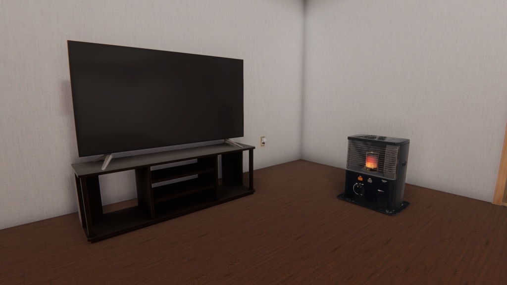 Unityモデルアセット 日本のインテリア -リビング- Vol.1