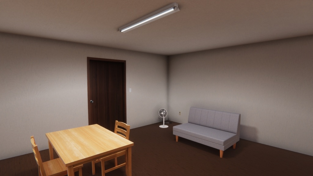 Unityモデルアセット 日本のインテリア -リビング- Vol.1