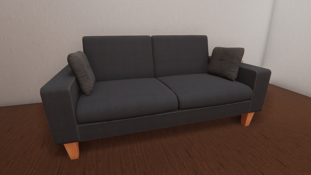 Unityモデルアセット 日本のインテリア -リビング- Vol.1