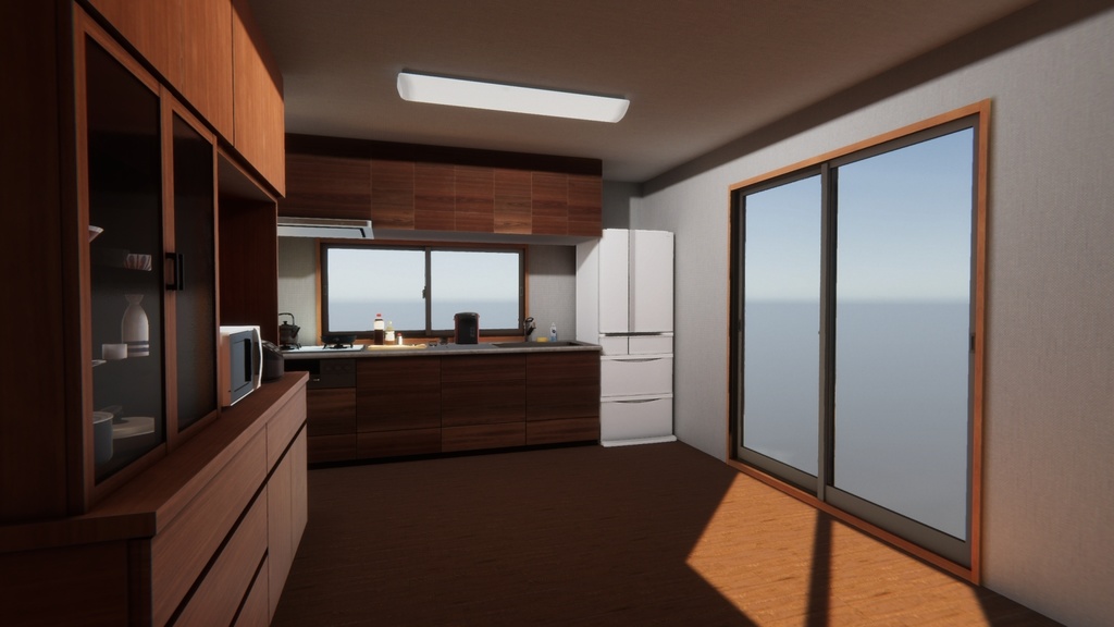 Unityモデルアセット 日本のインテリア -ダイニング- Vol.2