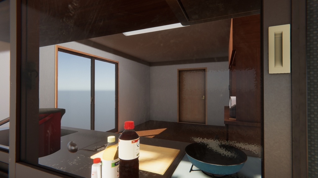 Unityモデルアセット 日本のインテリア -ダイニング- Vol.2