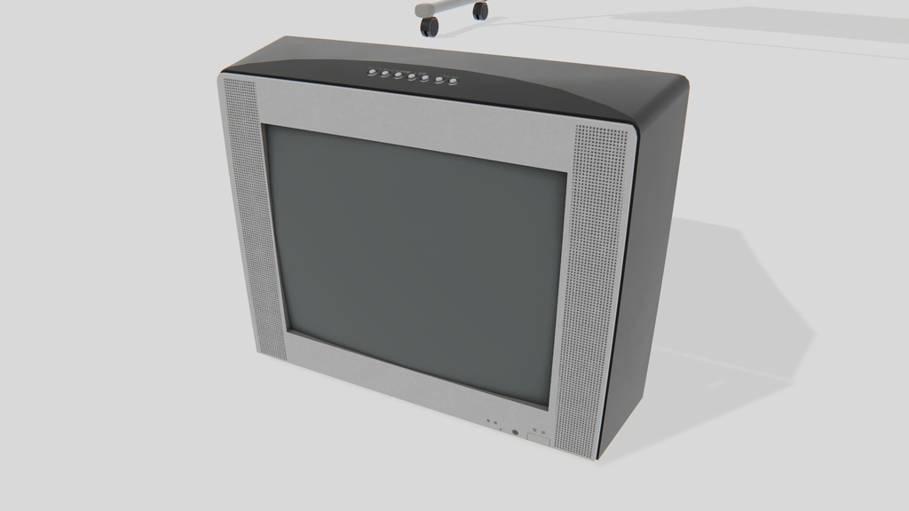 Unityモデルアセット TV番組プロップ