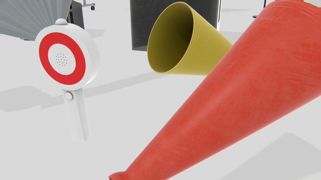 Unityモデルアセット TV番組プロップ