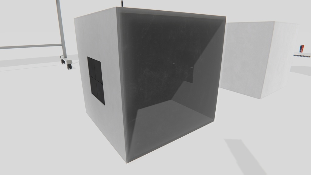 Unityモデルアセット TV番組プロップ