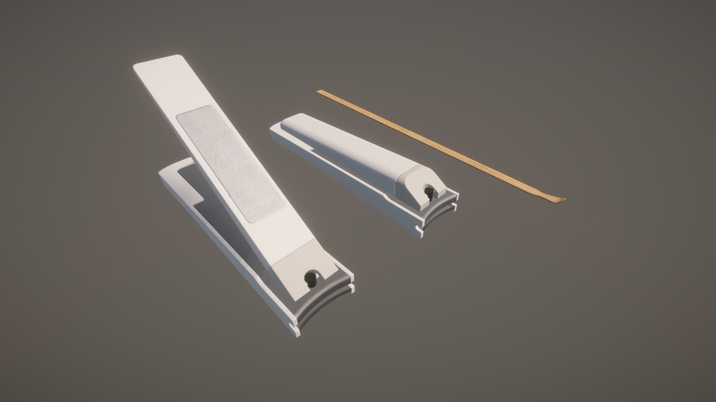 【Unity】耳かき・爪切り