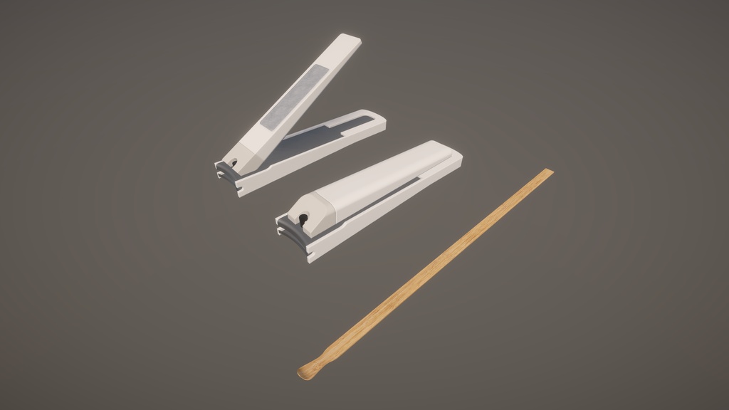 【Unity】耳かき・爪切り