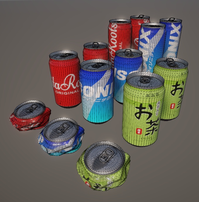 【Unity・UE】缶飲料