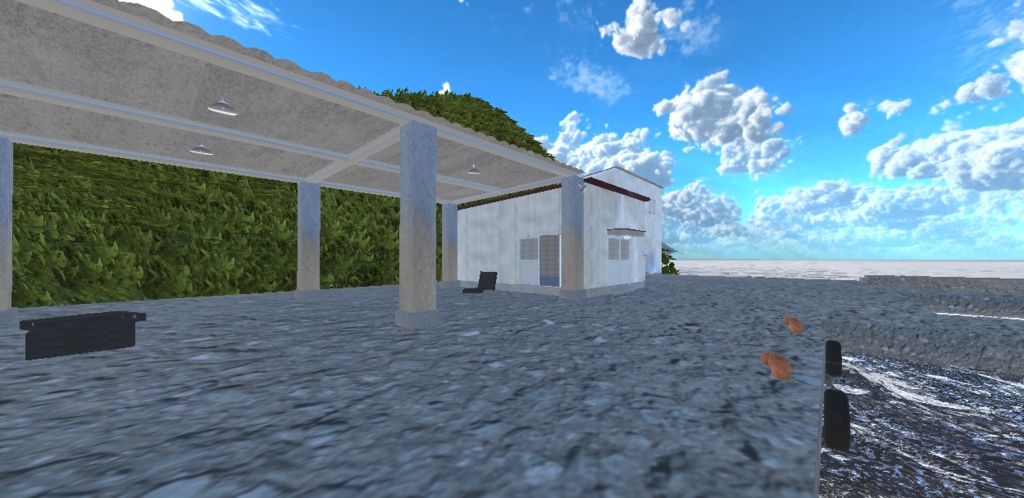 【3Dモデル】日本の堤防(japanese embankment)