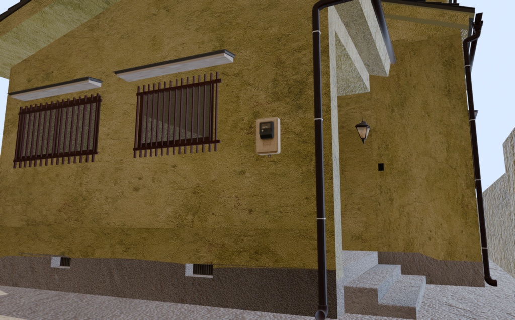 【3Dアセット】日本の戸建て住宅01-Japanese Detached House 3D Model|ゲーム製作や映像制作用に