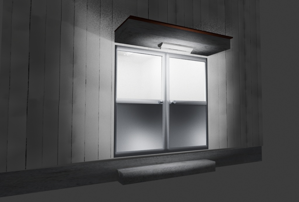 【3DModel】プレハブ小屋_01 - Prefab hut_01|ゲーム製作や映像制作用に