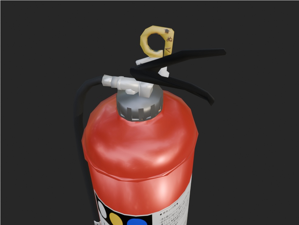 【無料3D】消火器 - fire_extinguisher free
