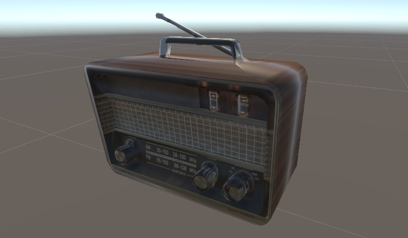 【無料3D】ラジオ-radio