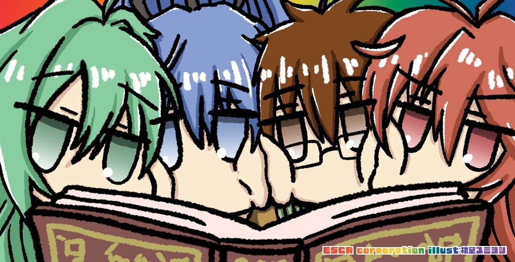 （C107予約品）融合を試みる四霊使いプレイマット