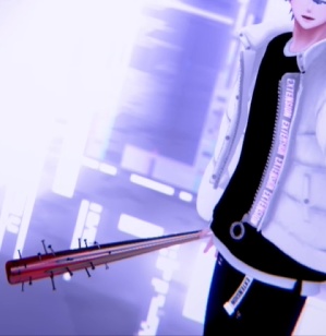 釘バット各種 撲殺天使 ぶんぶん丸3号 ファイヤーパターン 黒 ウッド 釘バット3種 釘無し3種