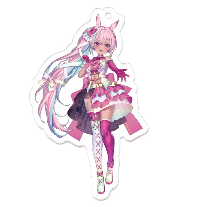 【デビュー記念】鞠愛リア 新衣装ver.アクリルキーホルダー