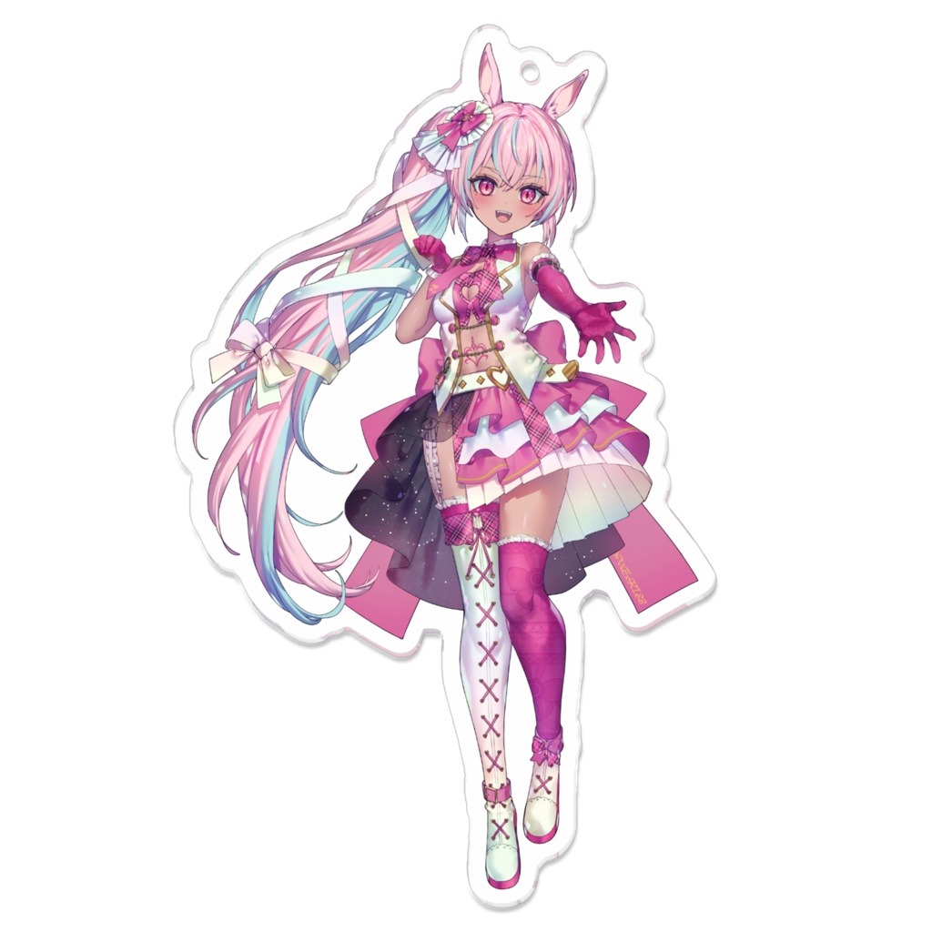 【デビュー記念】鞠愛リア 新衣装ver.アクリルキーホルダー(大きい)