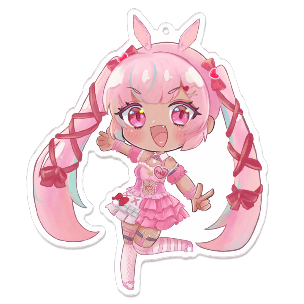 【デビュー記念】鞠愛リア アクリルキーホルダー(大きい)