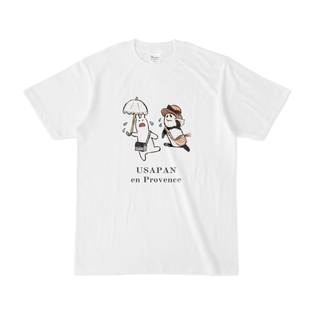 【Tシャツ】うさぱんとプロヴァンス2