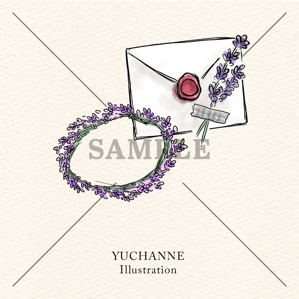 コラージュ素材セット(カラー)|ラベンダー日和の雑貨たち