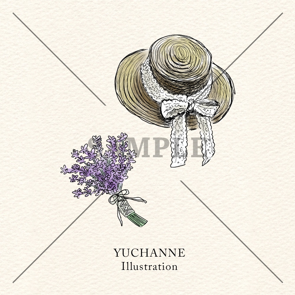 コラージュ素材セット(カラー)|ラベンダー日和の雑貨たち