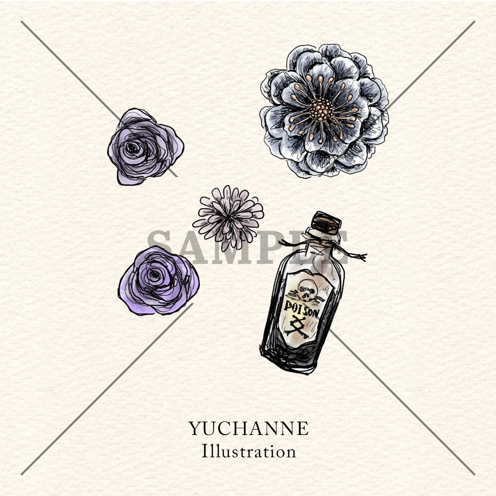 コラージュ素材セット(カラー)|おばけとカボチャと、とっておきのハロウィン