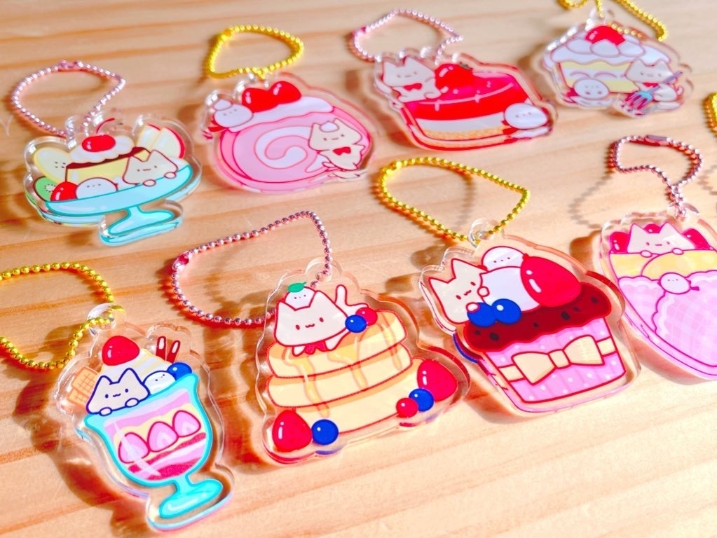 にゃっちとシマたん「スイーツくじ」(2/28まで)