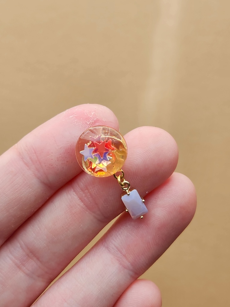 2wayピアス/カラフルポップ