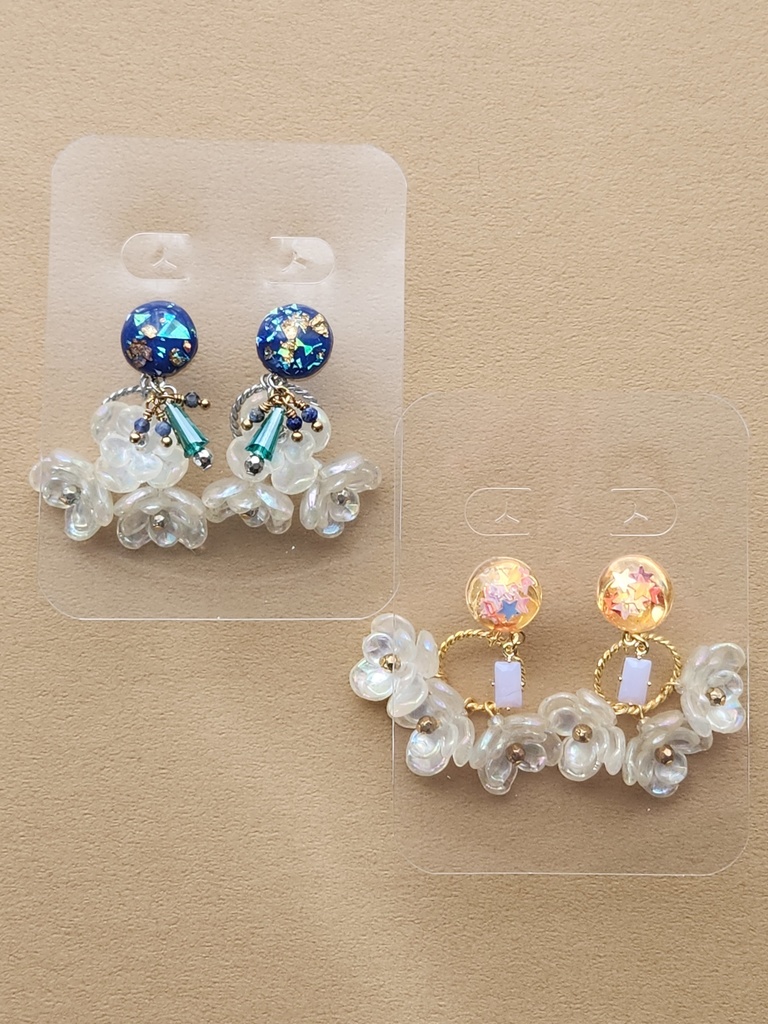 2wayピアス/カラフルポップ