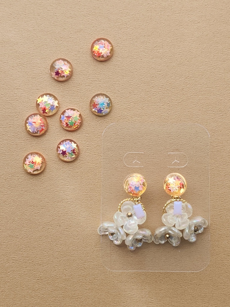 2wayピアス/カラフルポップ