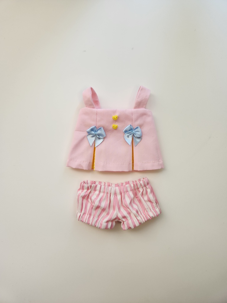 【尻尾/黄色】ぬい☆ココちゃん 大(20㎝)サイズ【頬のお星さま/ラメピンク】