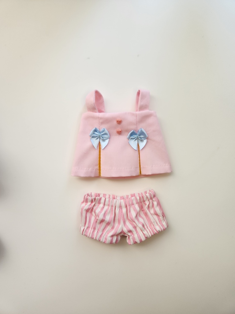 【尻尾/ピンク】ぬい☆ココちゃん 大(20㎝)サイズ【頬のお星さま/ホログラムピンク】