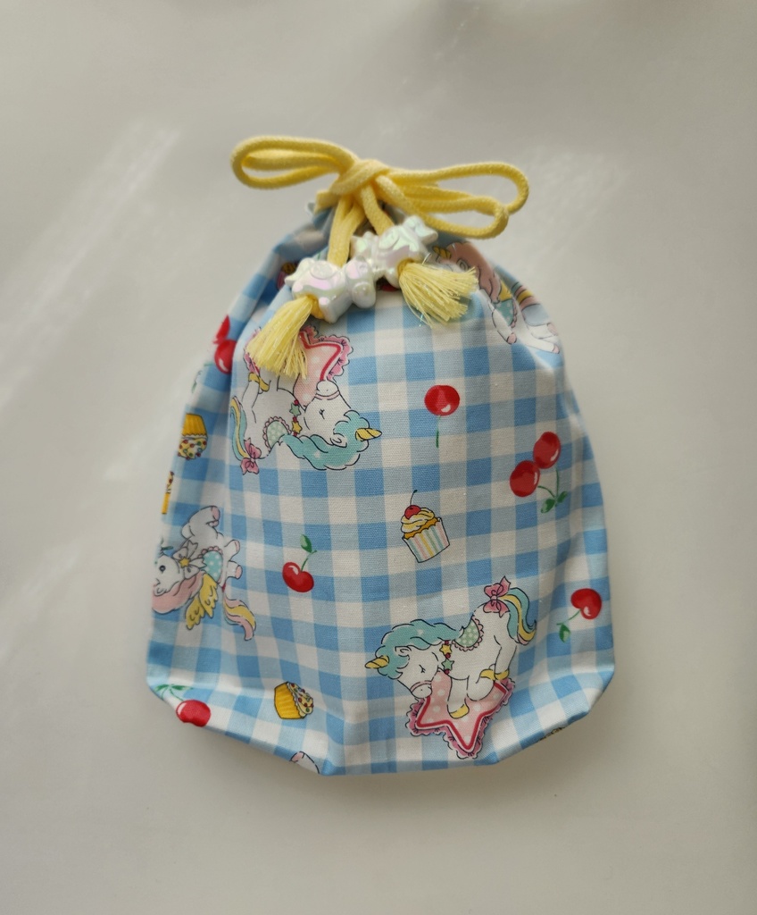 ぬいの仮宿ユニコーン巾着