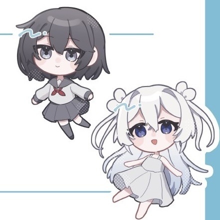 海月は太陽の夢を見る 【ステッカーセット】