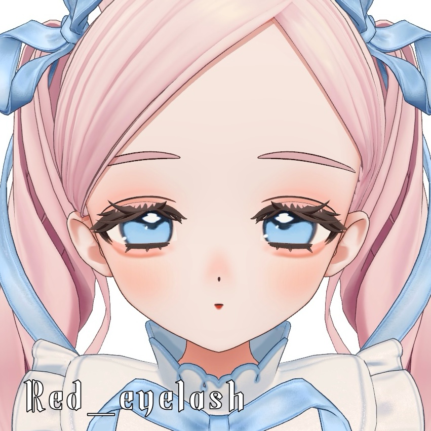 【フィユエ Fyuett 対応メイクテクスチャ make texture】ふんわりなみだぶくろめいく