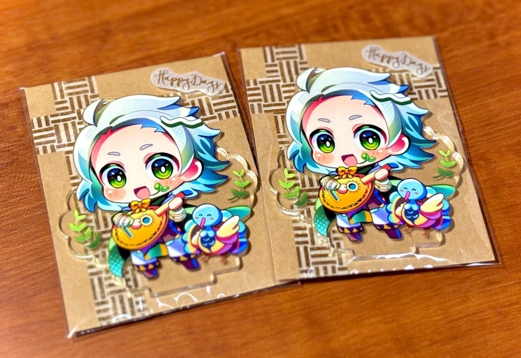 バードとまんまるターキー アクリルスタンド