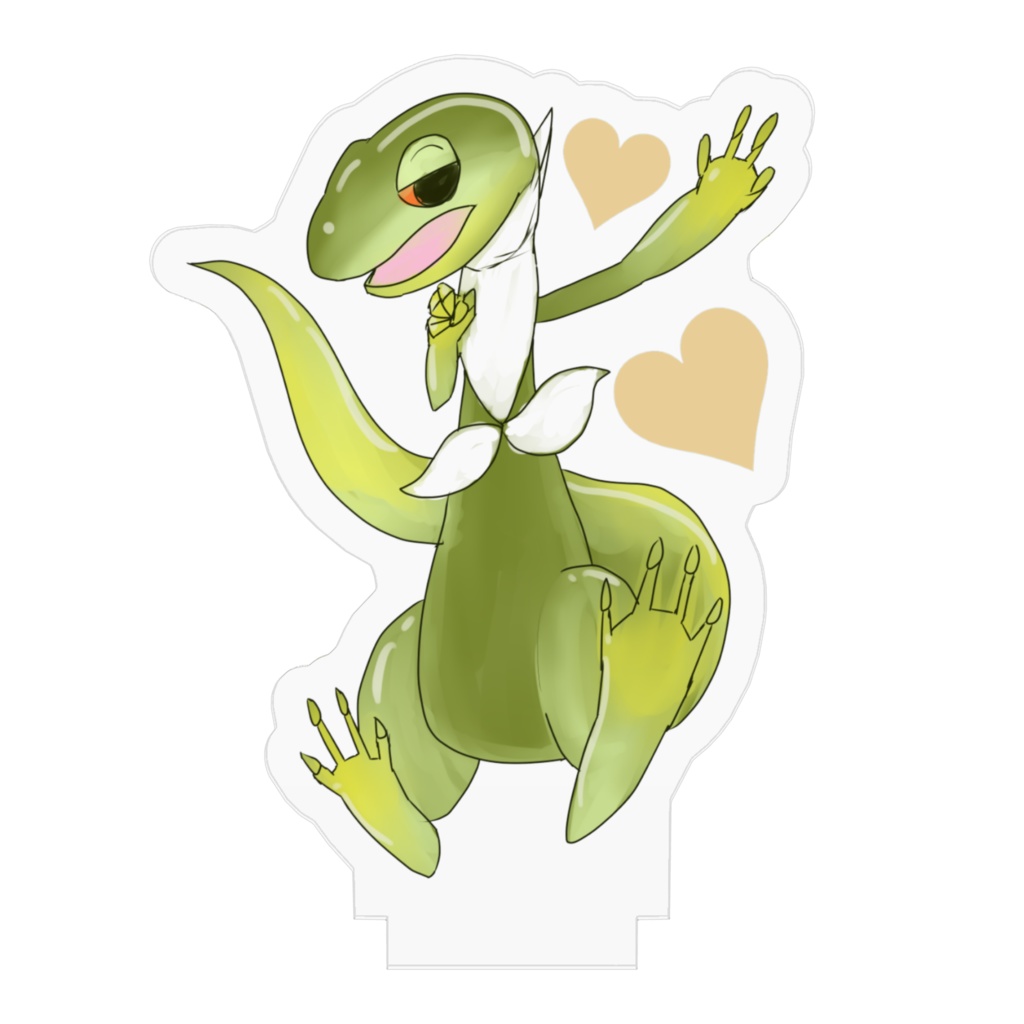 苔色かげ アクリルフィギュア