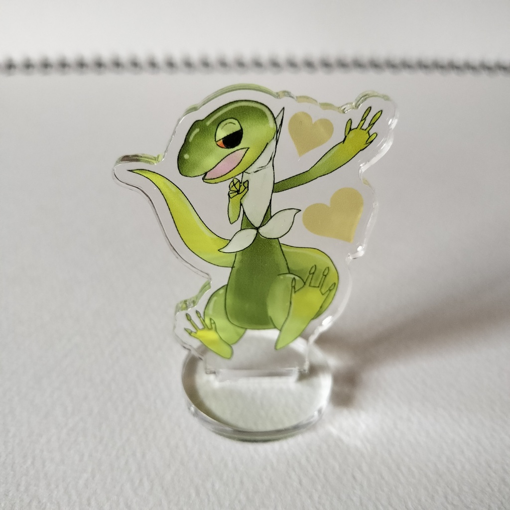 苔色かげ アクリルフィギュア