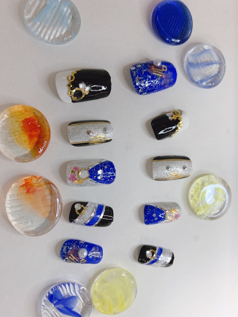 刀剣乱舞🌸長義モチーフネイルチップ