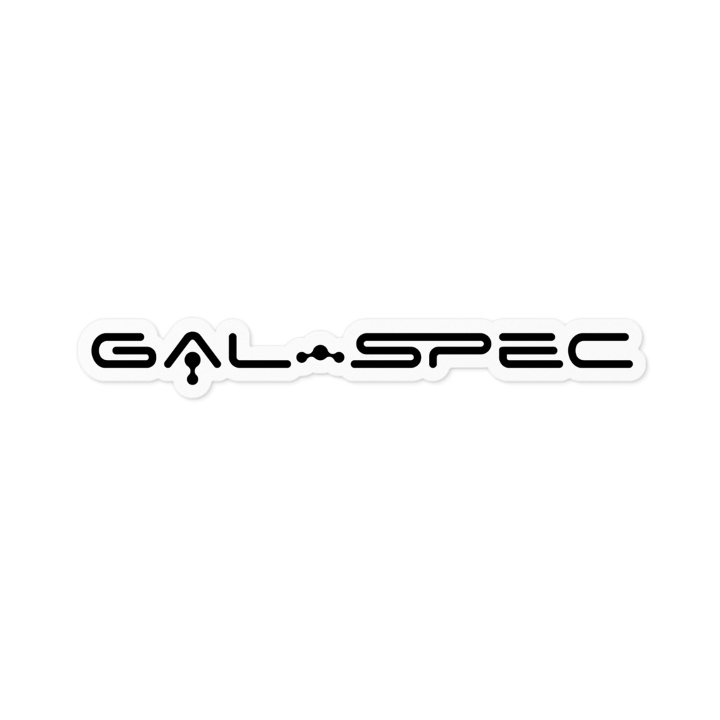 GAL-Spec ロゴタイプステッカー