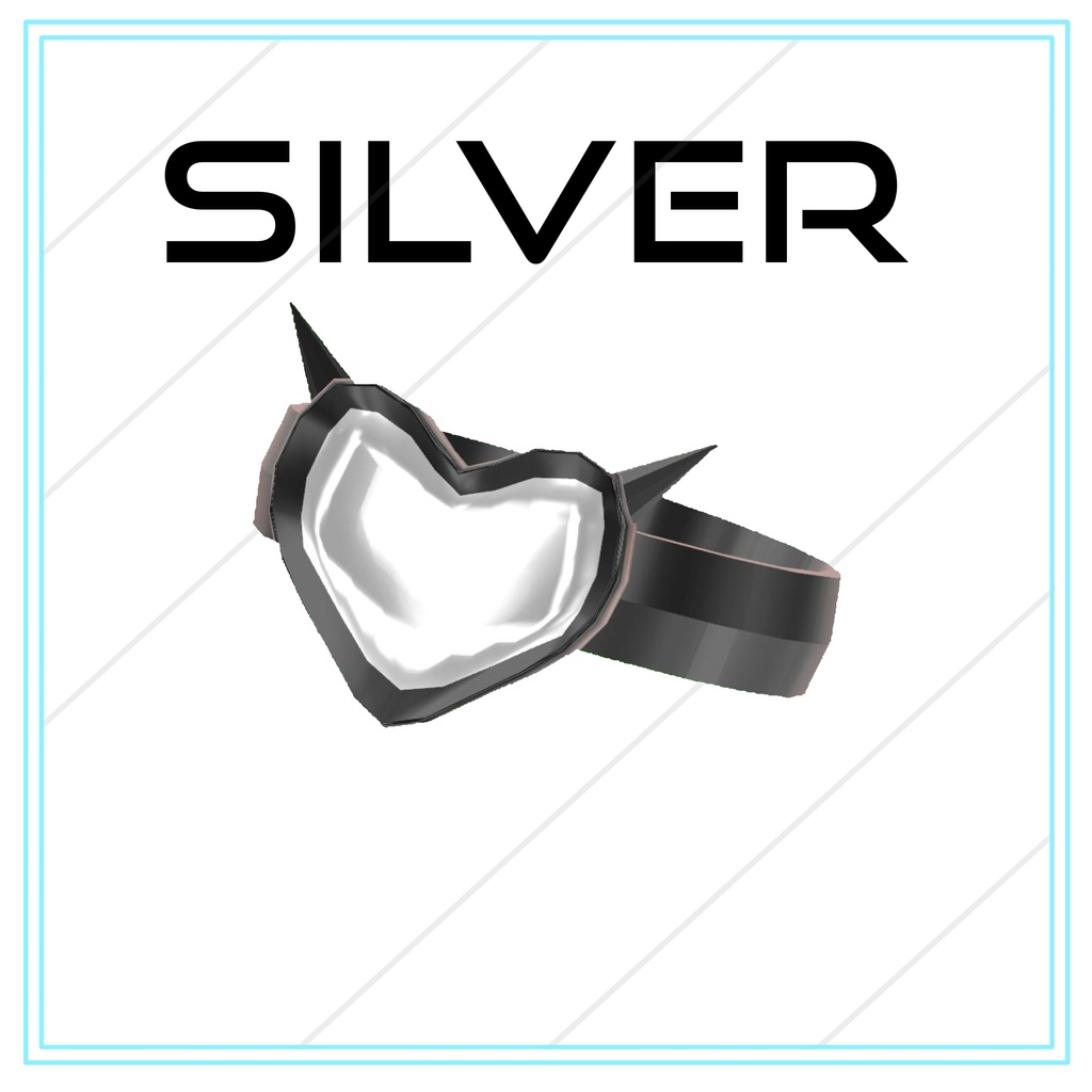 【無料/FREE】SimpleHeartRing【VRChat向けアクセサリー】