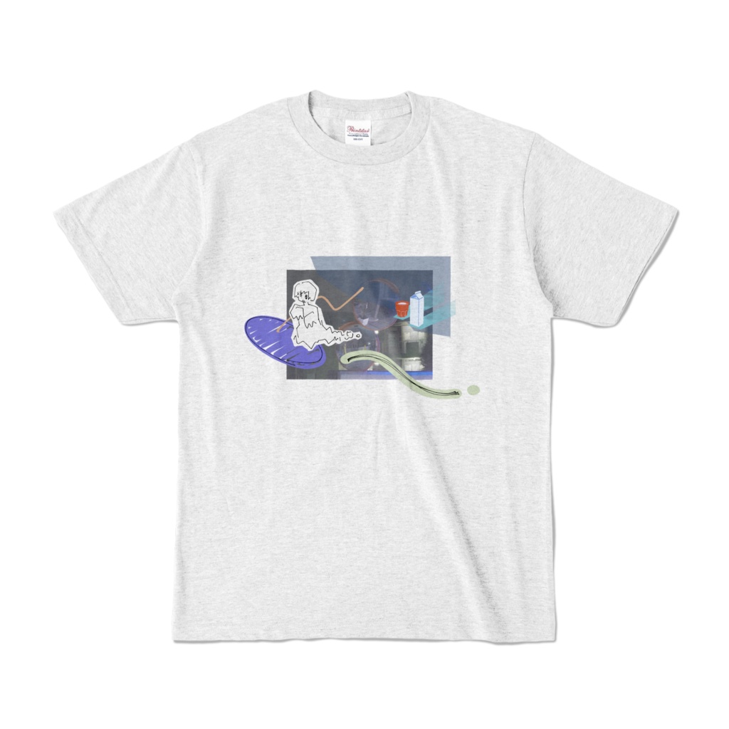 ts016 お化けといっしょ Tシャツ