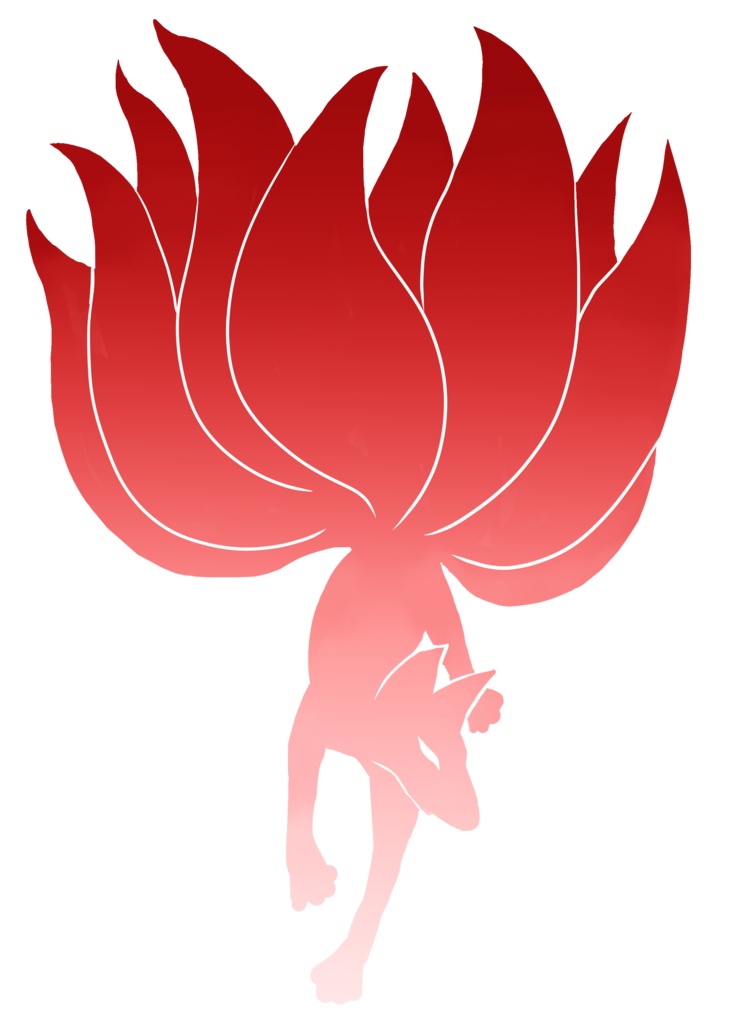 ts021 九尾 Tシャツ