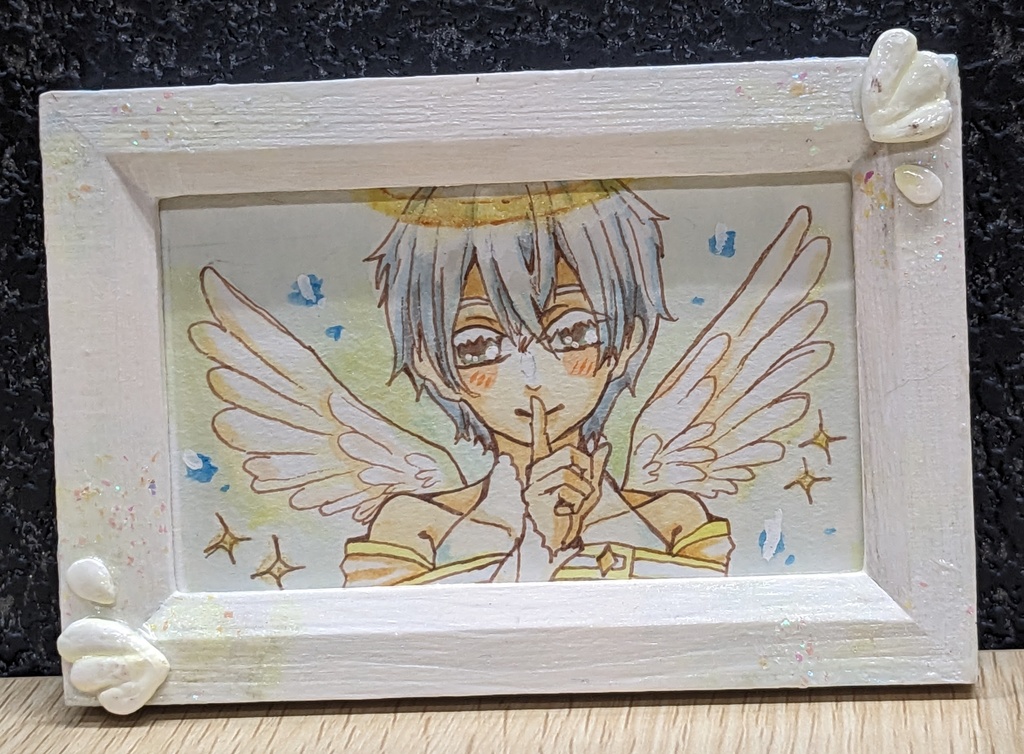 misora👼ミニ原画(7.3×11㎝)