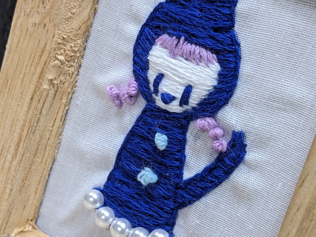 さいかわ😸ミニ原画(9.8×7.8㎝)